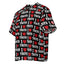 Side view of the black I love Tboys mesh jersey