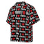 Short-sleeve shirt with 'I ❤️ TBOYS' text on a black background