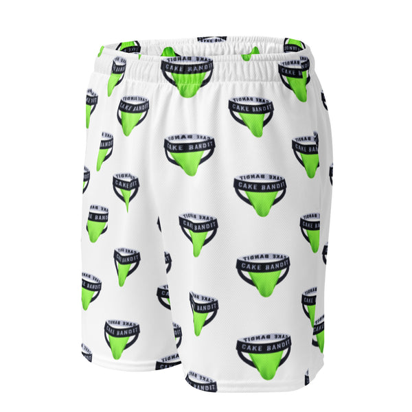 Neon Green Cake Bandit Jock Shorts