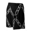 Chain Harness Black Shorts