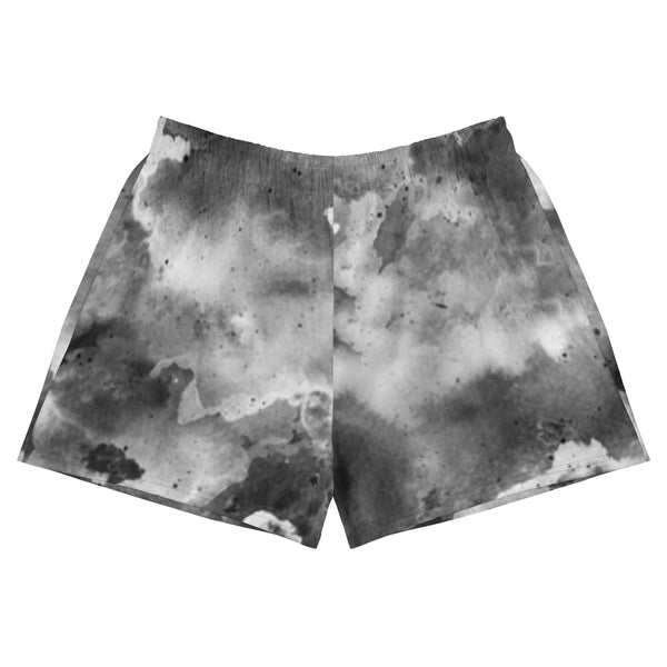 Storm Print Mid-Thigh Shorts