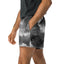 Storm Print Mid-Thigh Shorts