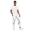 Chain Harness White Track Pants