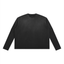 Black both / and short and long sleeve vintage washed tee front