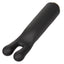 front top view of the raven charmer ftm t dick stroker vibrator