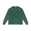 Green Hunky Acid wash cotton long sleeve tee, back view