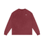 Red Hunky Acid wash cotton long sleeve tee, front view