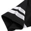 Two white stripe details on the black smells like t-spirit boxy tee