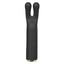 front view of the two prongs that go around the t dick tor stroker and vibrator stimulation