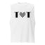 T Checkered Heart T - Muscle Tank