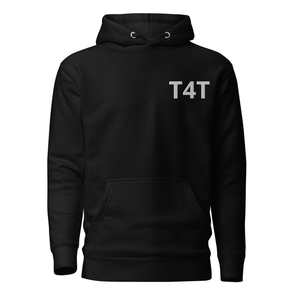 T4T Hoodie White Lettering