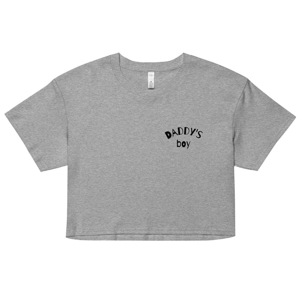 Daddy's Boy Crop Top