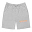 Heather Grey Cake Bandit fleece shorts