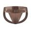 Cake Bandit monochrome chestnut cake bandit jock strap front view