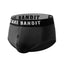black front view of cake bandit stp briefs