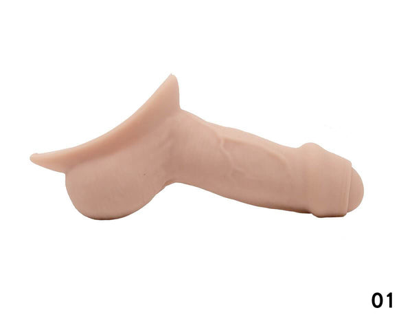 STP Freely XL Uncut Stand to Pee Packer – 3-in-1 Pack • Pee • Play • Uncut Realism