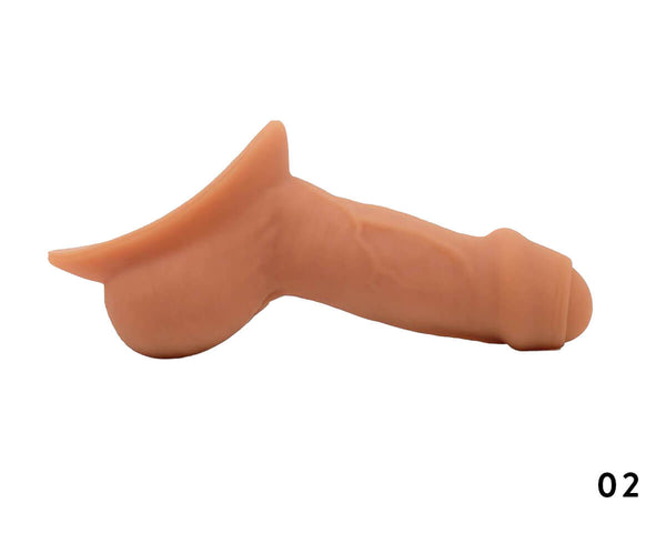 STP Freely XL Uncut Stand to Pee Packer – 3-in-1 Pack • Pee • Play • Uncut Realism