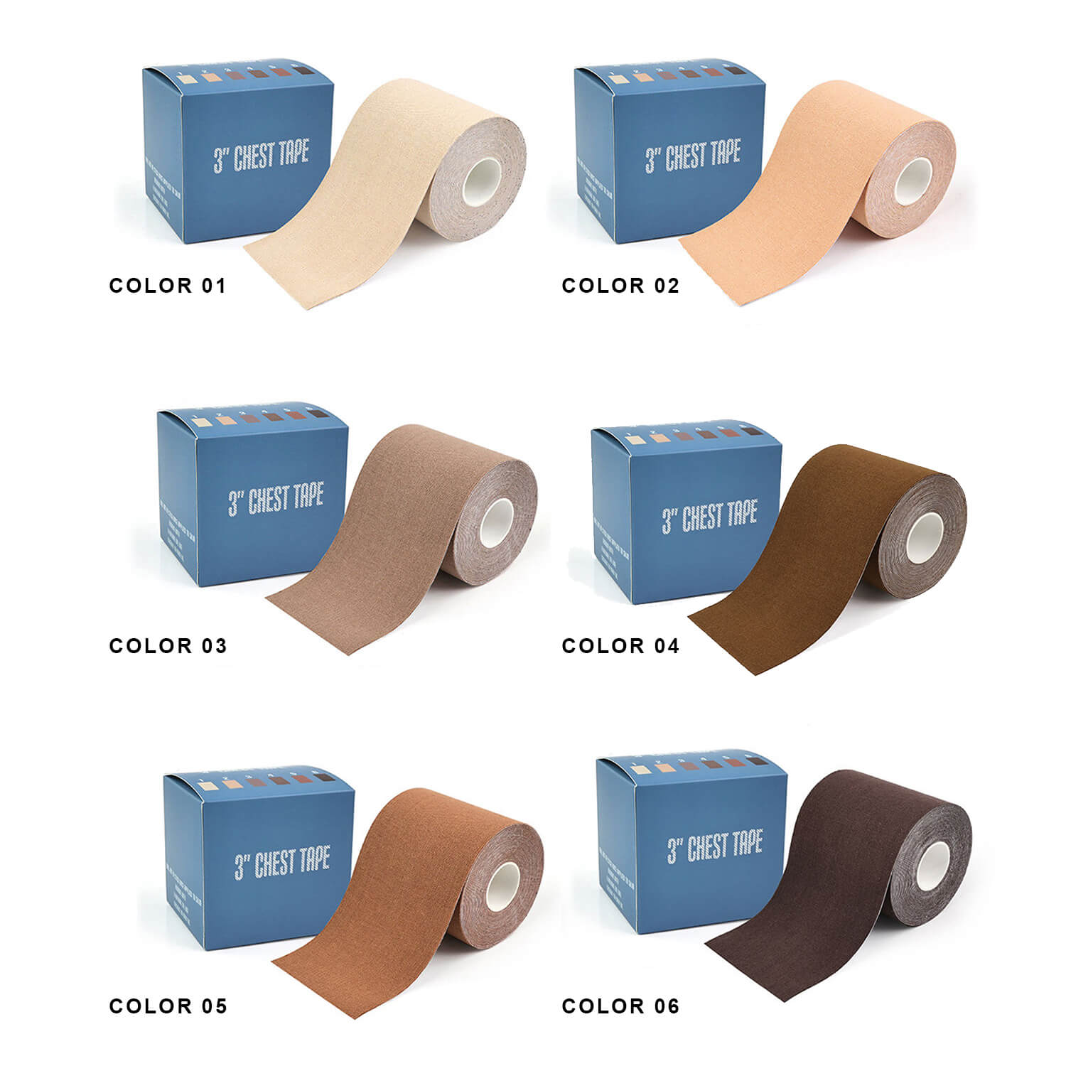 FTM Chest Binding Tape 3" TG Supply