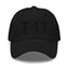T4T Dad Hat - Black Letters - alternate view for trans men and transmasculine people