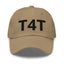 T4T Dad Hat - Black Letters - view 4 for trans men and transmasculine people