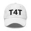 T4T Dad Hat - Black Letters - front view for trans men and transmasculine people