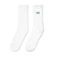 white T4T Embroidered Socks