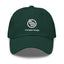 TGS Logo Dad Hat - detail view for trans men and transmasculine people