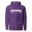 Thriving While Trans Hoodie - detail view for trans men and transmasculine people