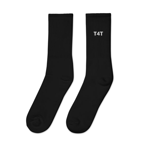 T4T Embroidered Socks