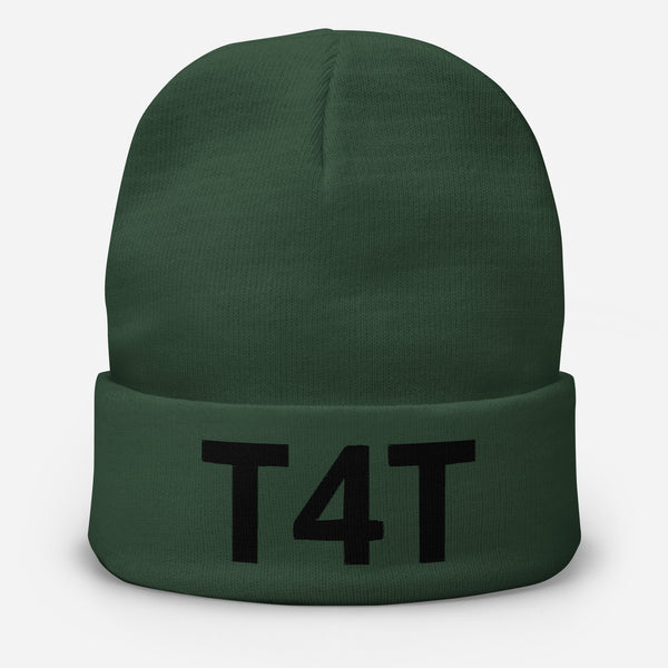 T4T - Embroidered Beanie