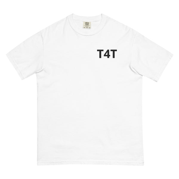 T4T Embroidered Black Letters