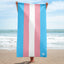Trans Flag Towel